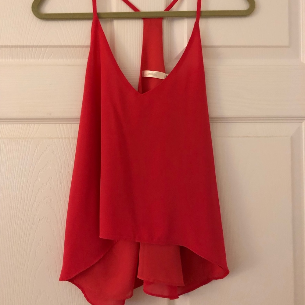 Pink Racerback Top